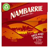 Nambarrie Nice and Strong tea bags 120 count, UK version