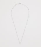 Harrods white gold diamond pendant necklace 0.25ct (British brand)