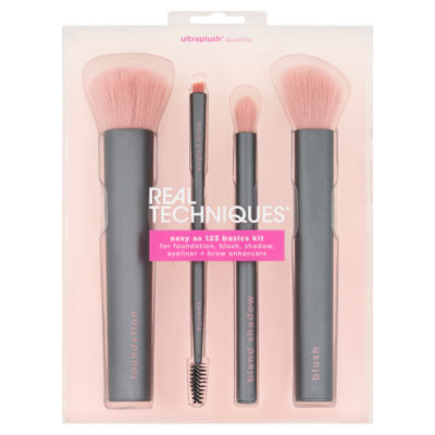Real Techniques Easy as 123 Basics Kit makeup brushes, UK version