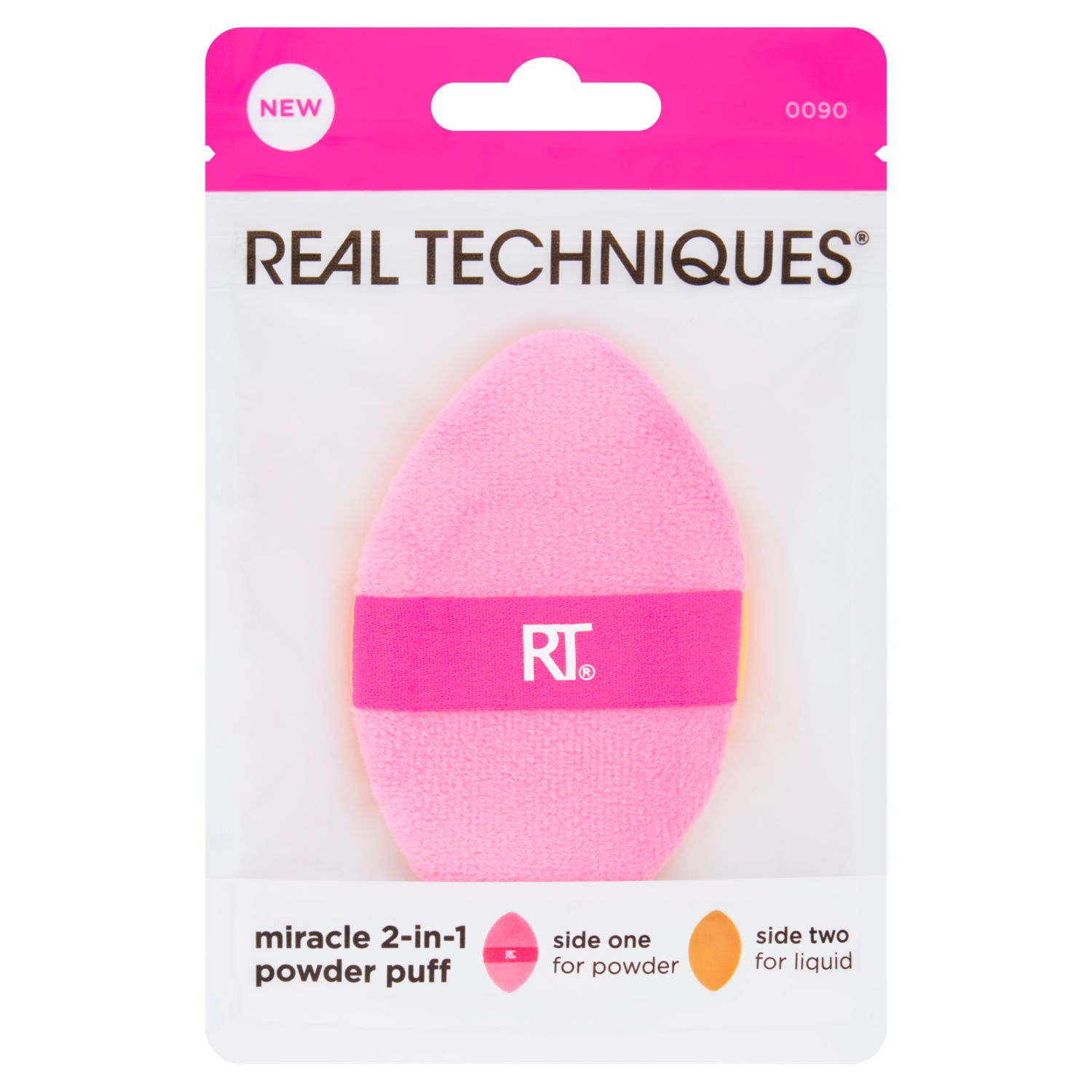 Real Techniques 2-in-1 Powder Puff - British product