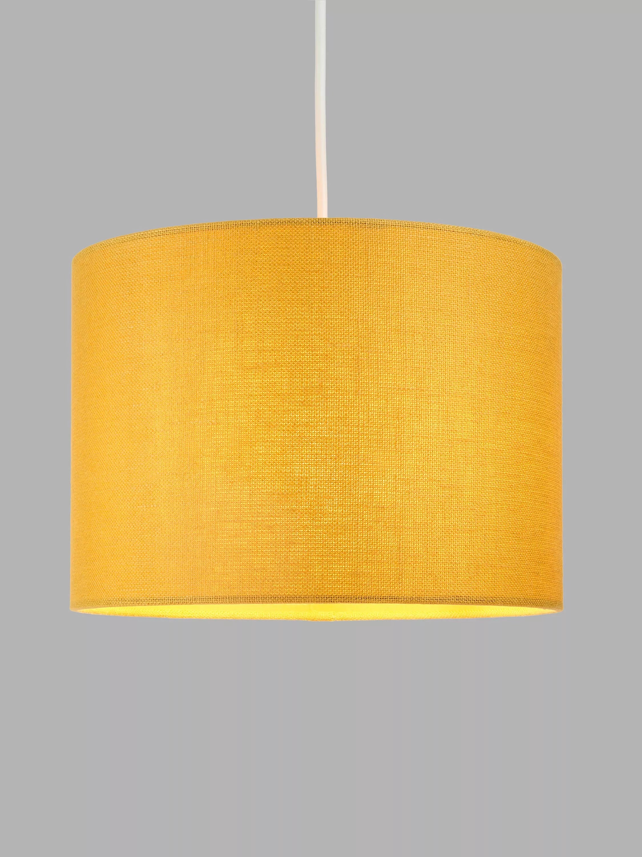 John Lewis Sophia Pure Linen Drum Lampshade