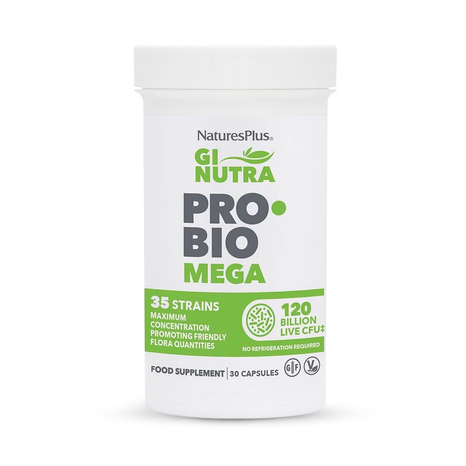 NaturesPlus Pro-Bio Mega probiotic supplement 30 capsules - British product