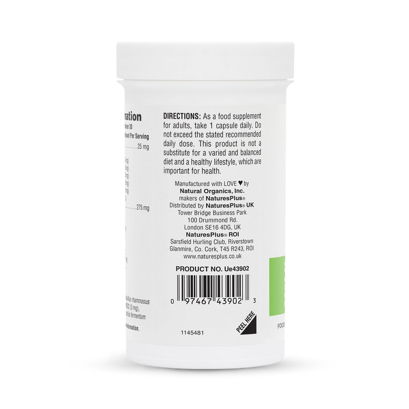 NaturesPlus Pro-Bio Mega probiotic supplement 30 capsules - British product