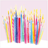 Birthday Card with Painted Candles Greeting Card GOODS Sainsburys   