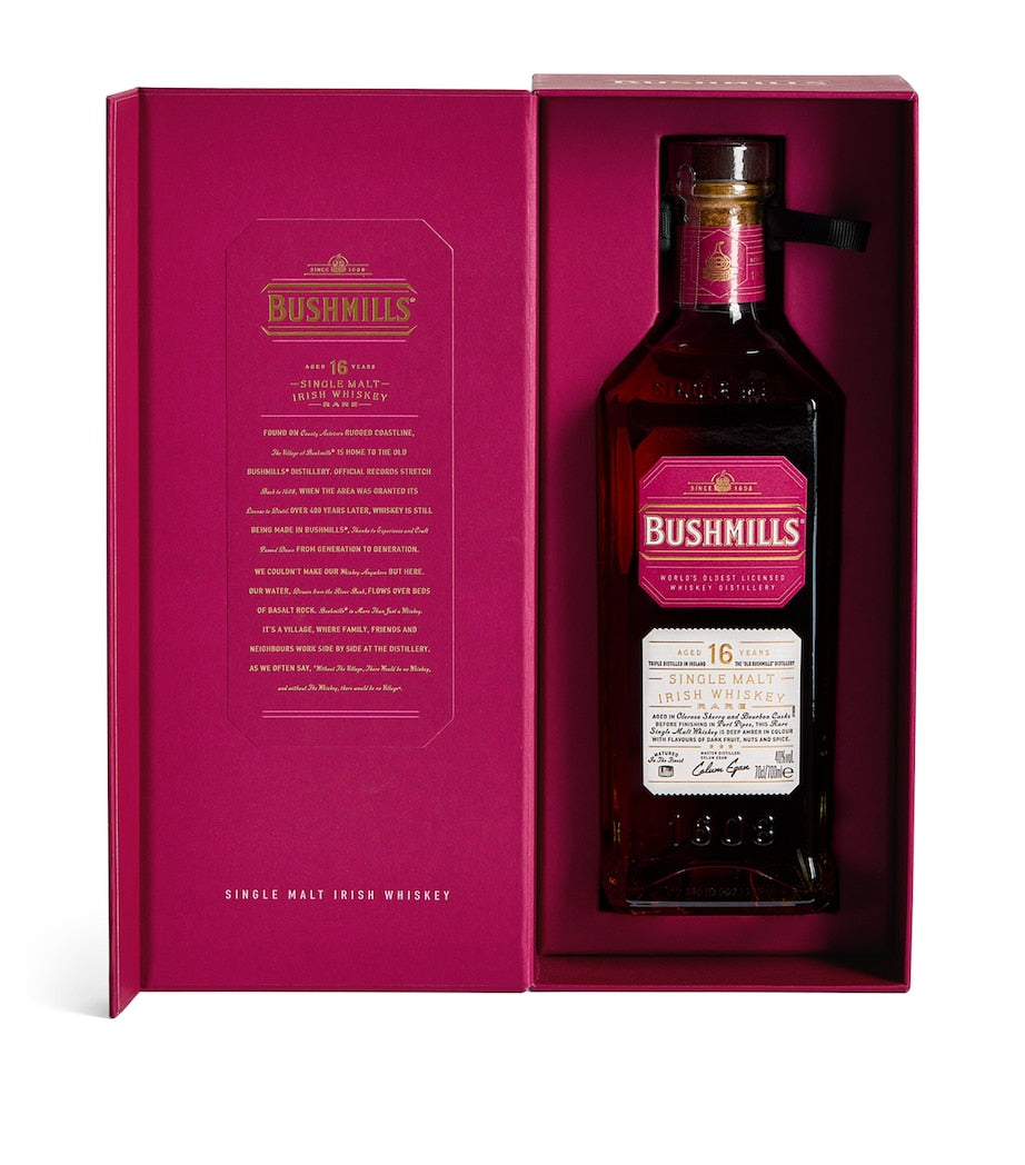 Bushmills 16-Year-Old Single Malt Irish Whisky 70cl - British product