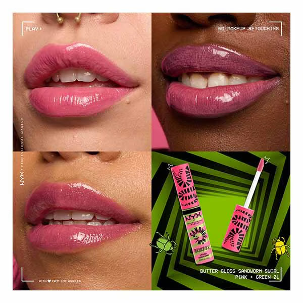 DNR Butter Lip Gloss Sandworm Swirl 01 - British product