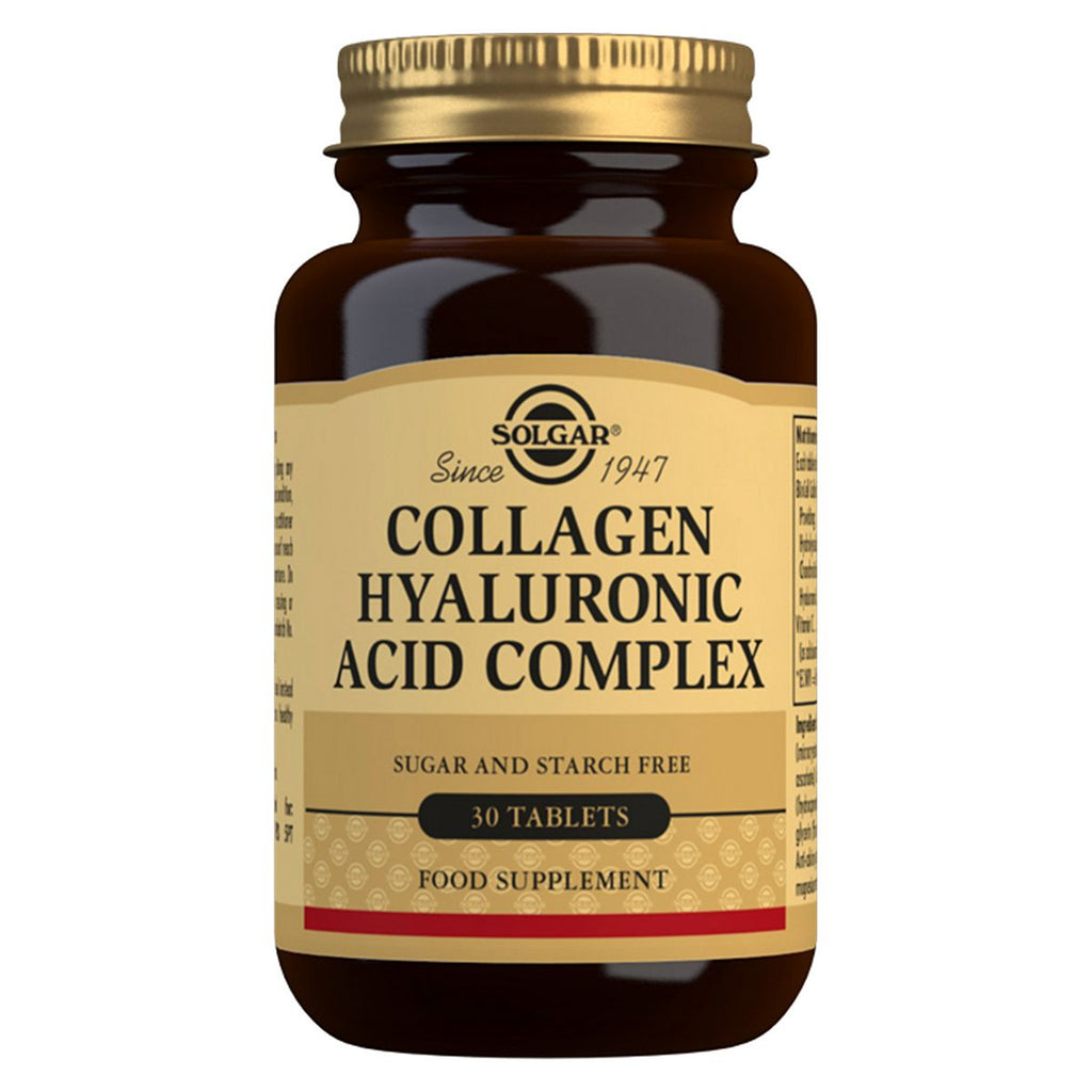 Solgar Collagen Hyaluronic Acid Complex - 30 Tablets