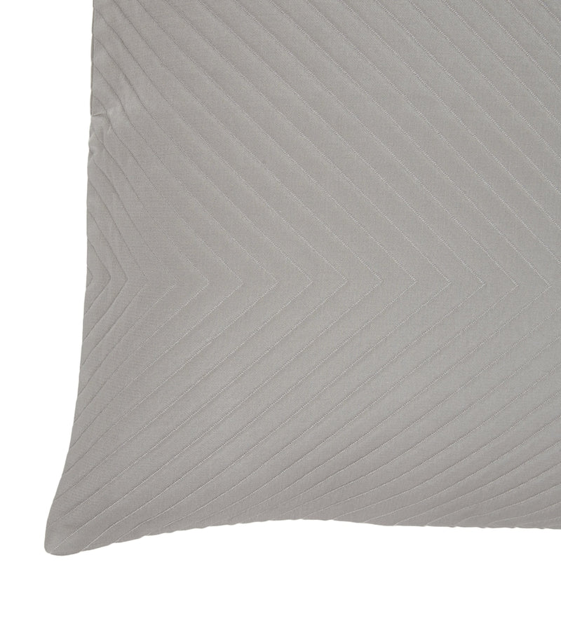 Frette Herringbone cushion cover 65cm x 65cm, imported from the UK