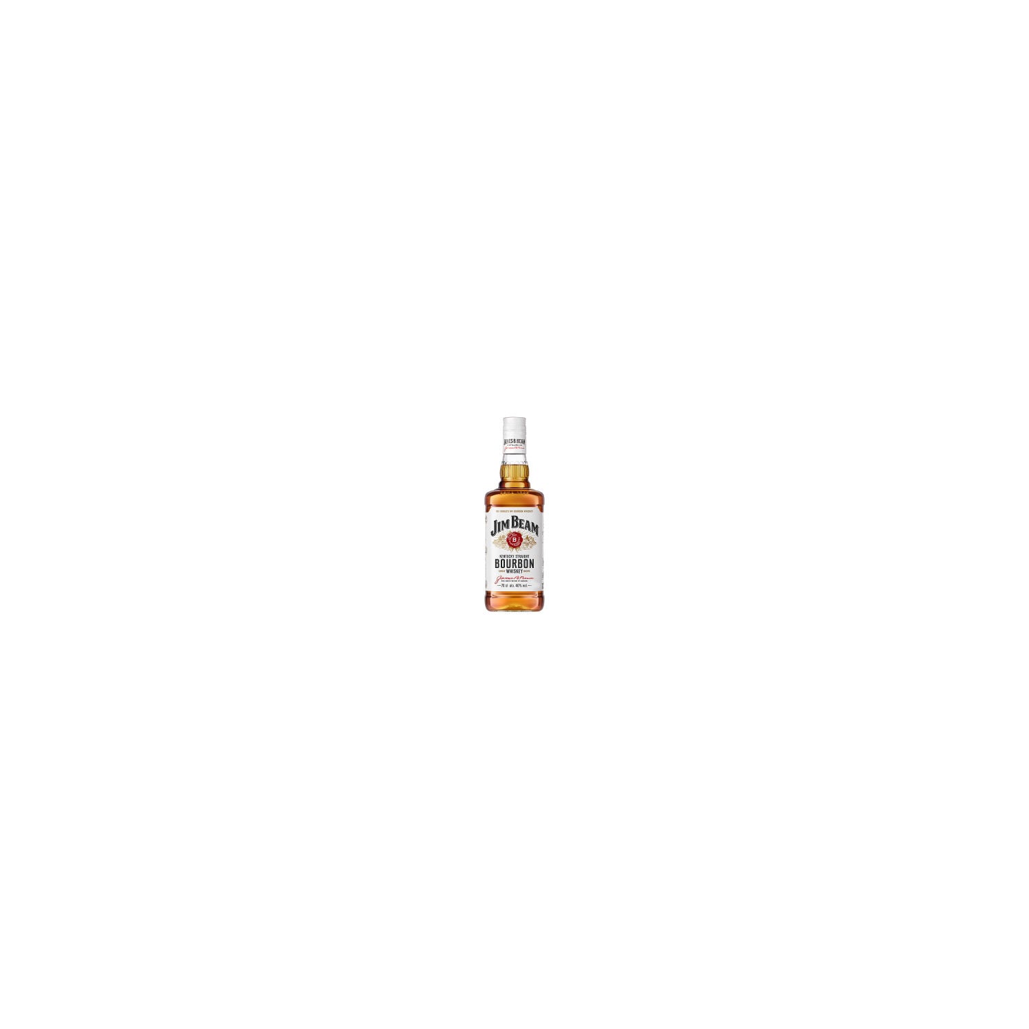 Jim Beam Kentucky Straight Bourbon Whiskey 70cl, UK version
