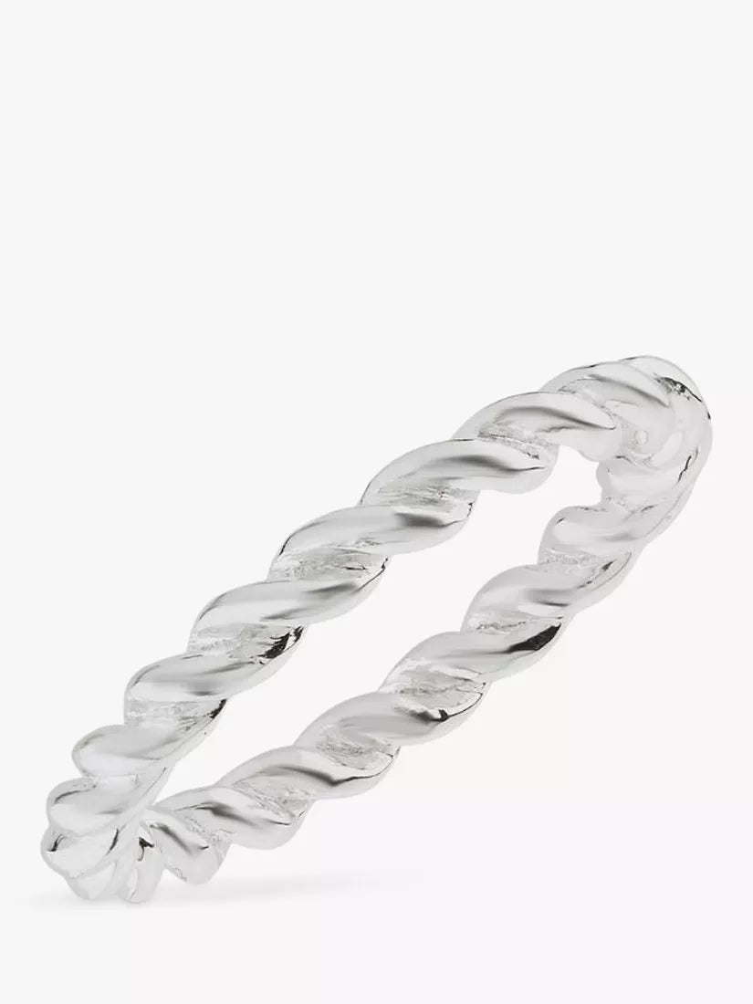 Auree Alhambra band ring sterling silver, UK version