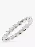 Auree Alhambra band ring sterling silver, UK version