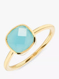 Bague cocktail coussin Auree Mondello