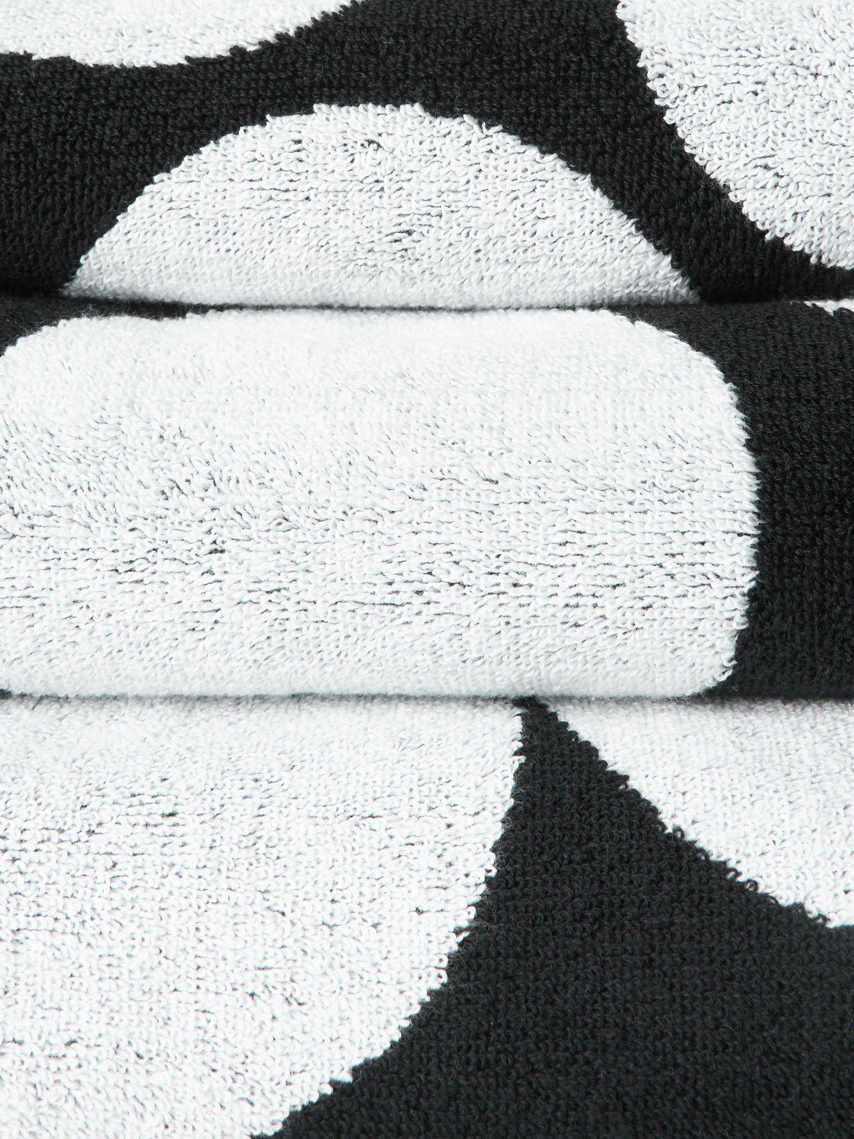 Domino Towels - Black