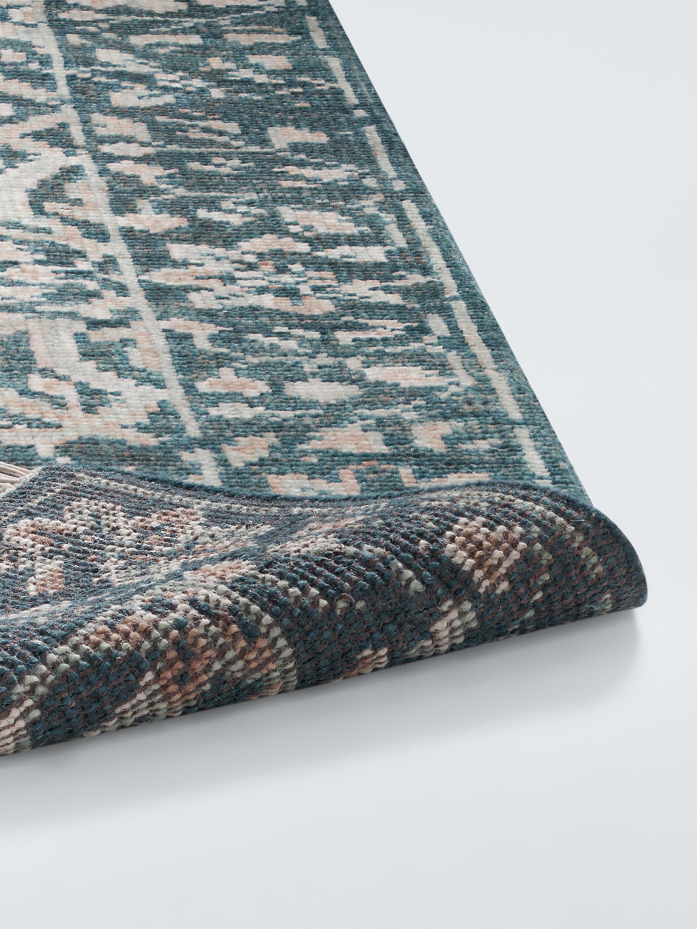 John Lewis Hand Knotted Amrita Ziegler Rug, Blue