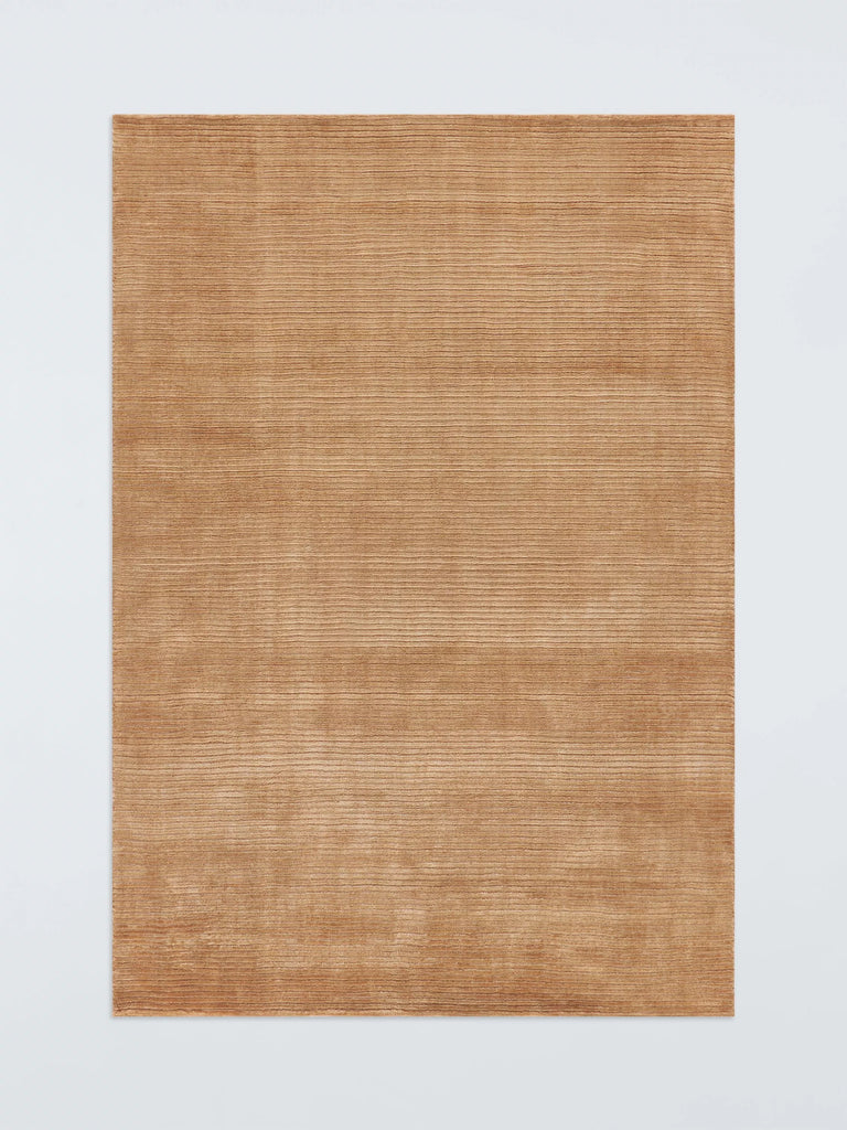 John Lewis Plain Loop & Rib Wool Rug, L180 x W120 cm