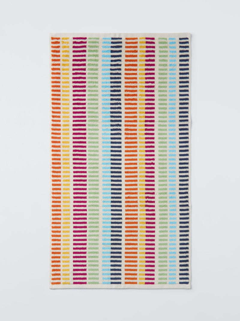 Serviettes John Lewis à rayures multiples 600 g/m² (marque britannique)