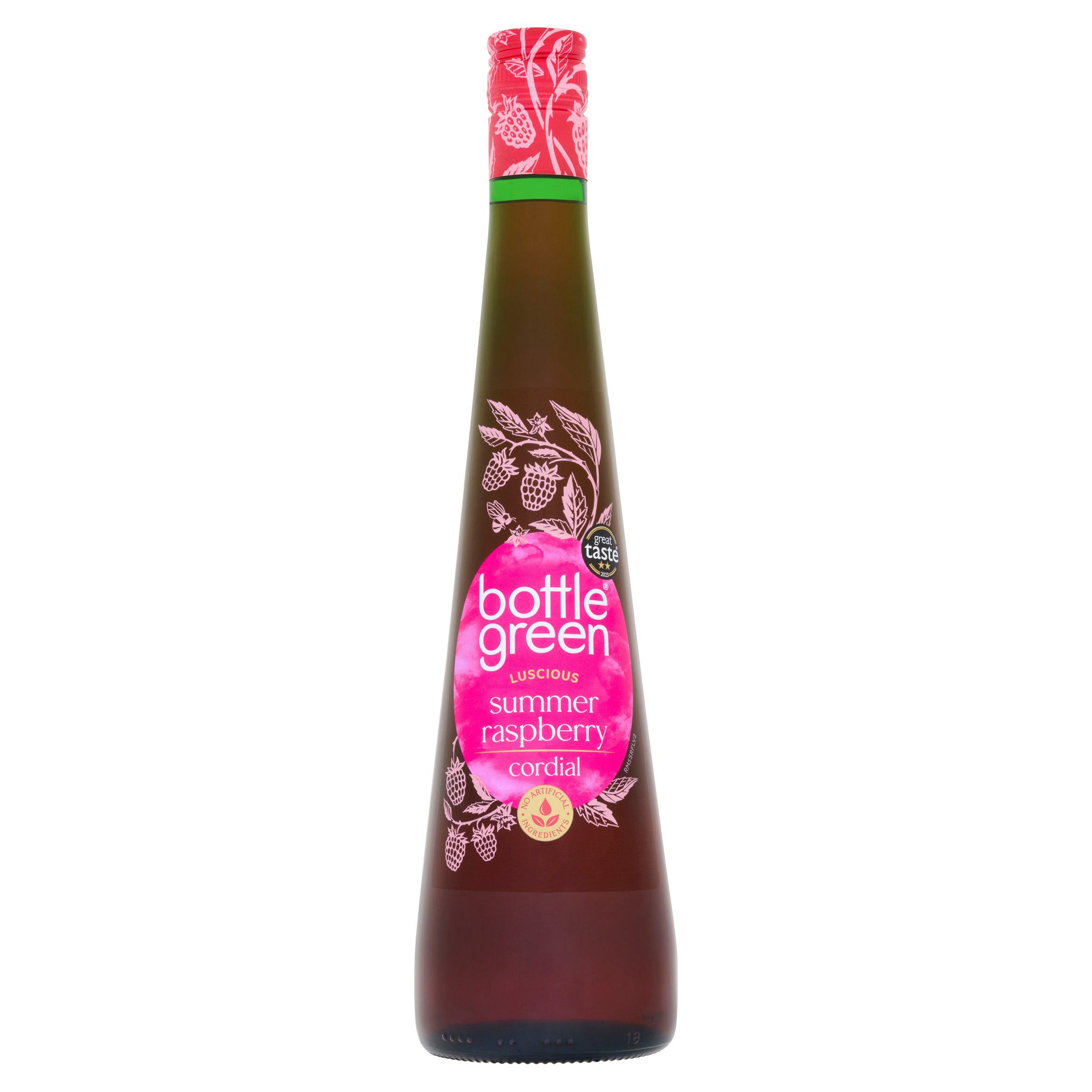 Bottlegreen Plump Summer Raspberry Cordial 500ml GOODS Sainsburys   