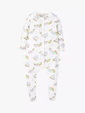 Frugi Baby Lovely Organic Cotton Sleepy Sloths Babygrow, Multi