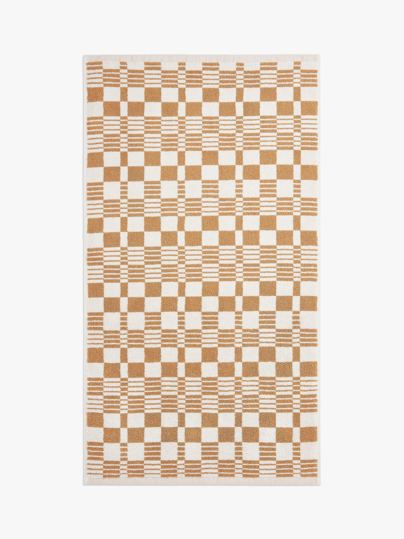 John Lewis Check Bath Towel 135 x 70cm, UK version