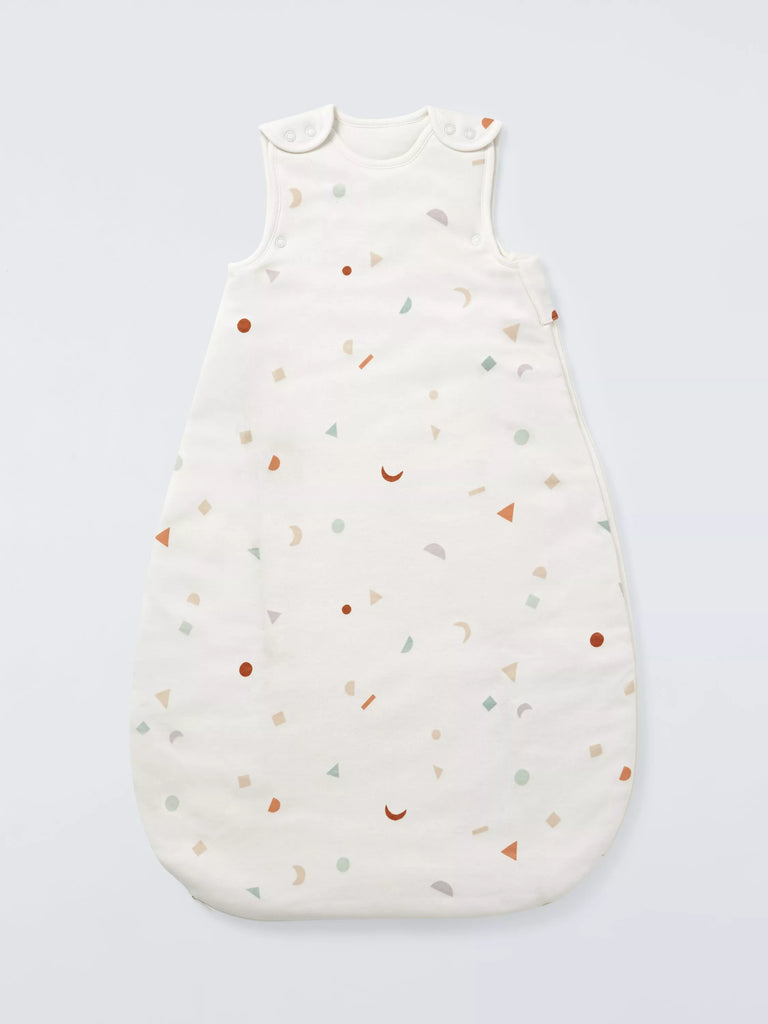 John Lewis Baby Shapes Sleeping Bag, 2.5 Tog, Multi