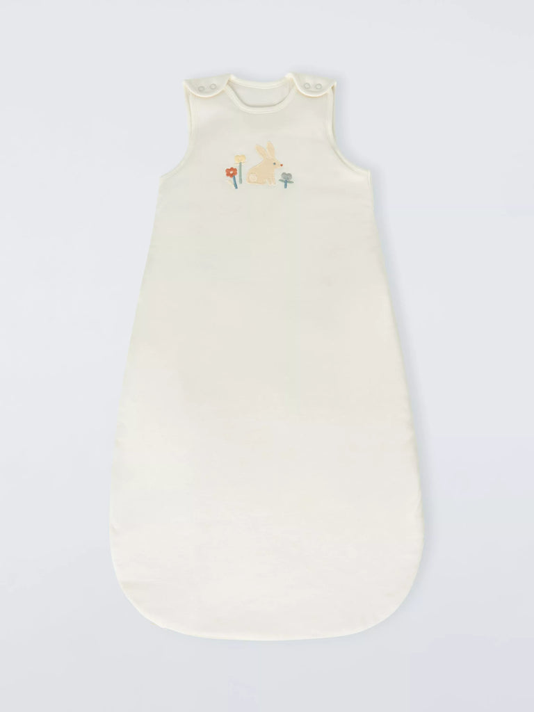 John Lewis Baby Scandi Bunny Sleeping Bag, 2.5 Tog, Multi