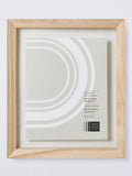 John Lewis Pine Wood Floating Poster Frame, Natural