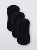 John Lewis padded trainer liner socks pack of 3, imported from the UK