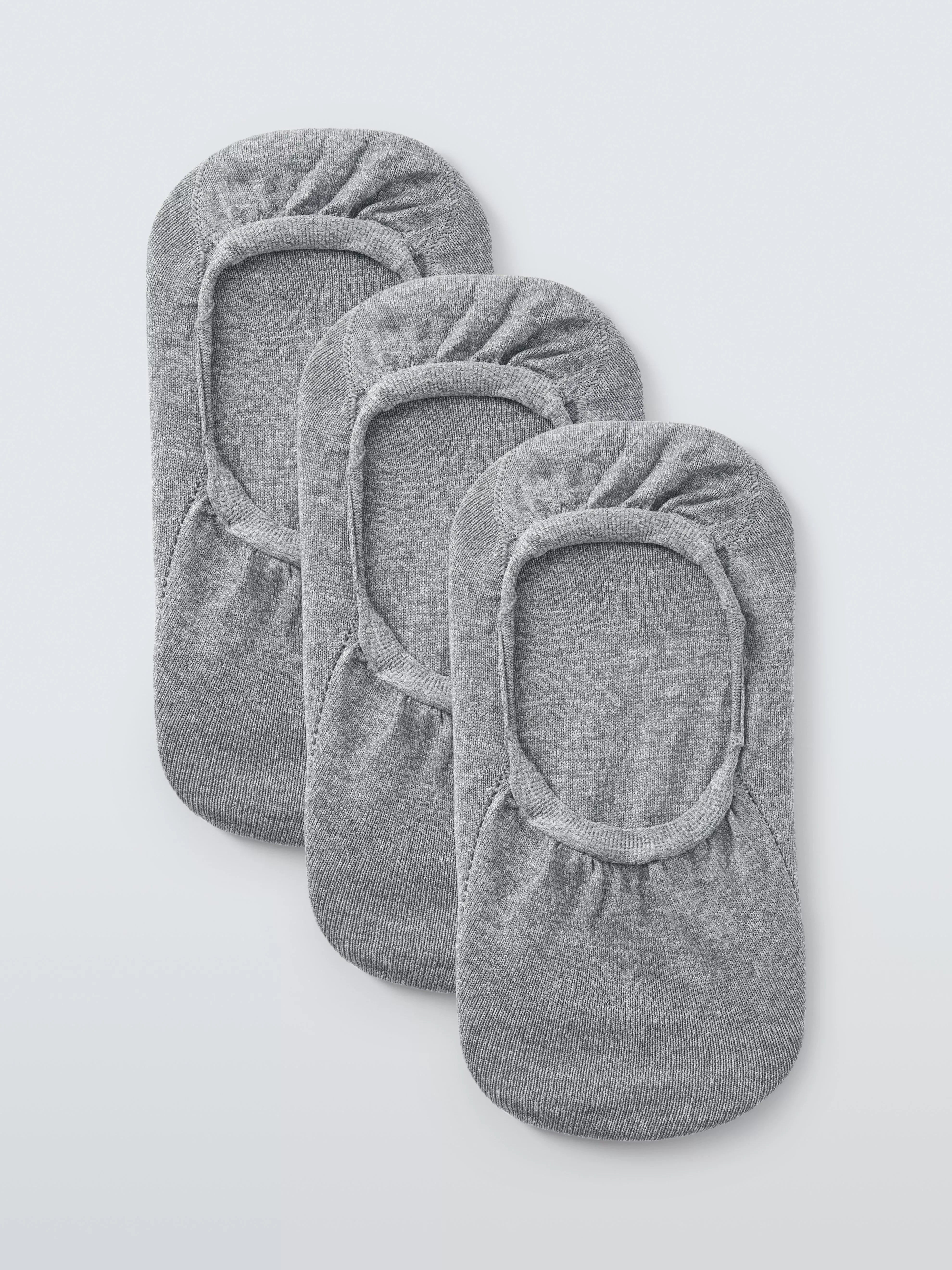 John Lewis Trainer Liner Socks Pack of 3