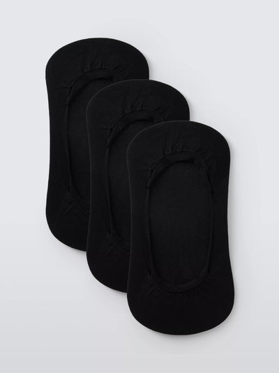 John Lewis John Lewis Microfibre Liner Socks Pack of 3- Buy online at McGrocer