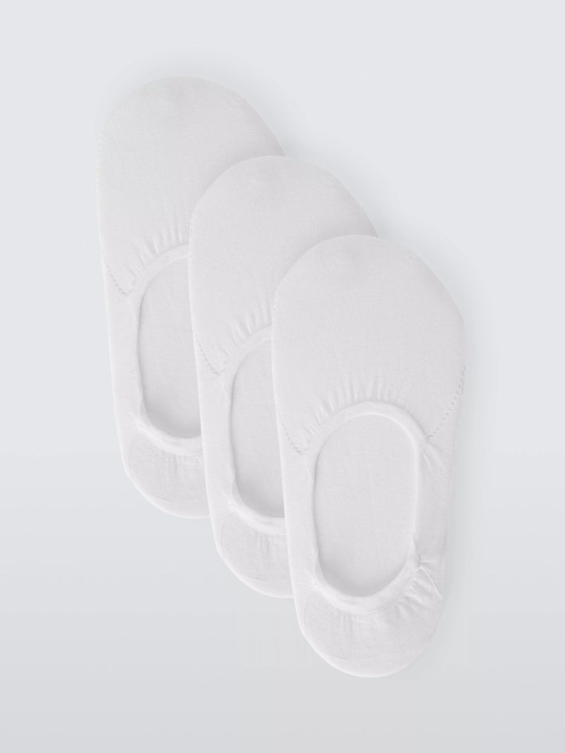 John Lewis invisible trainer liner socks pack of 3, UK version