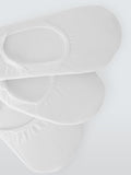 John Lewis invisible trainer liner socks pack of 3, UK version