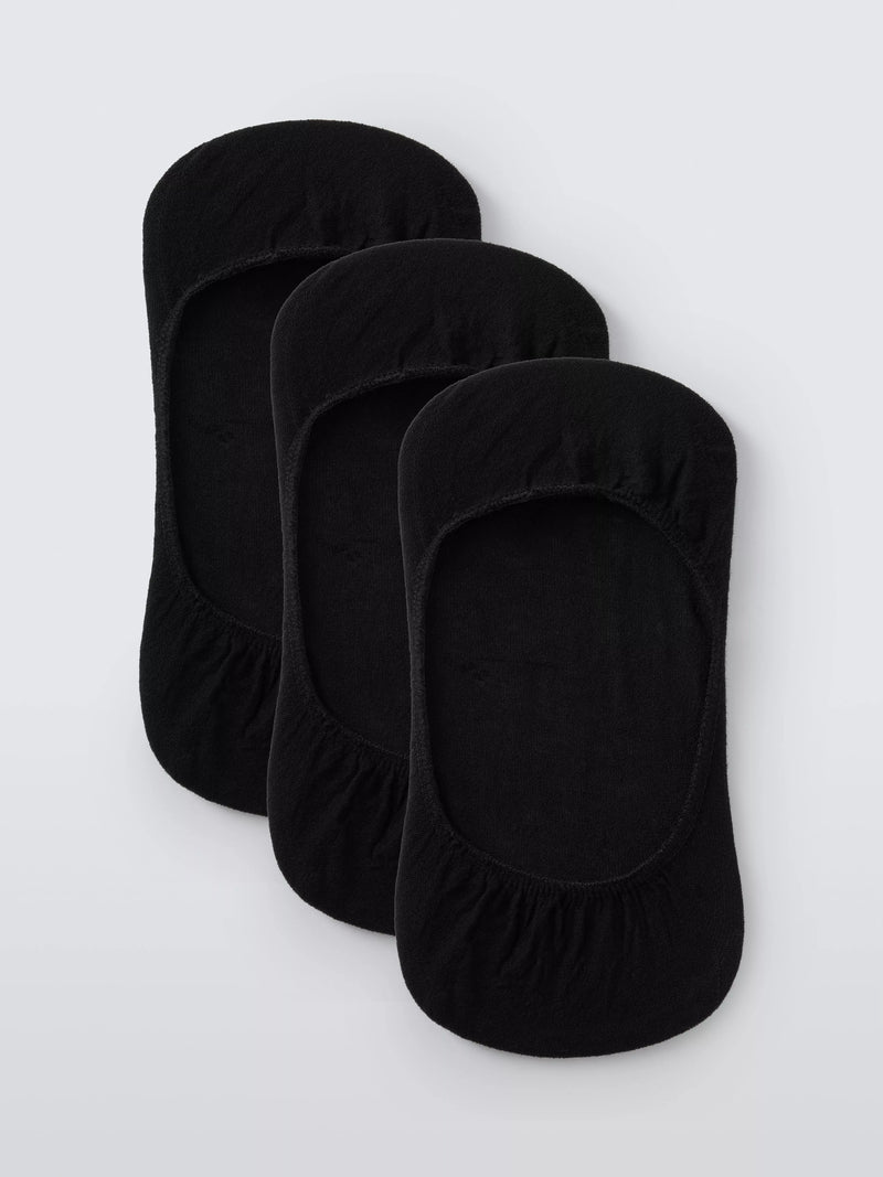 John Lewis cotton blend liner socks pack of 3 - British product