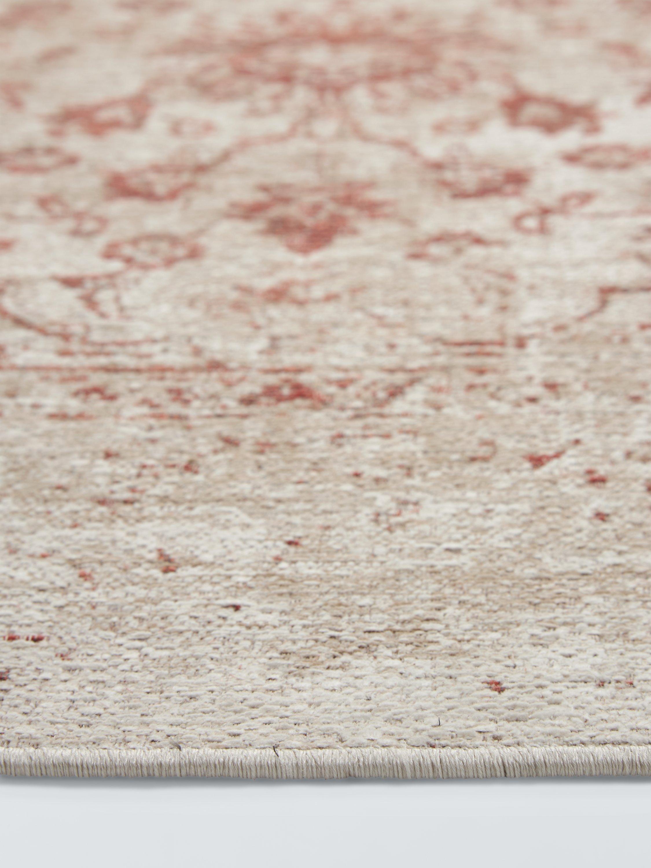 John Lewis Antigua floral medallion rug red 125x180cm - British product