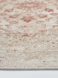 John Lewis Antigua floral medallion rug red 125x180cm - British product