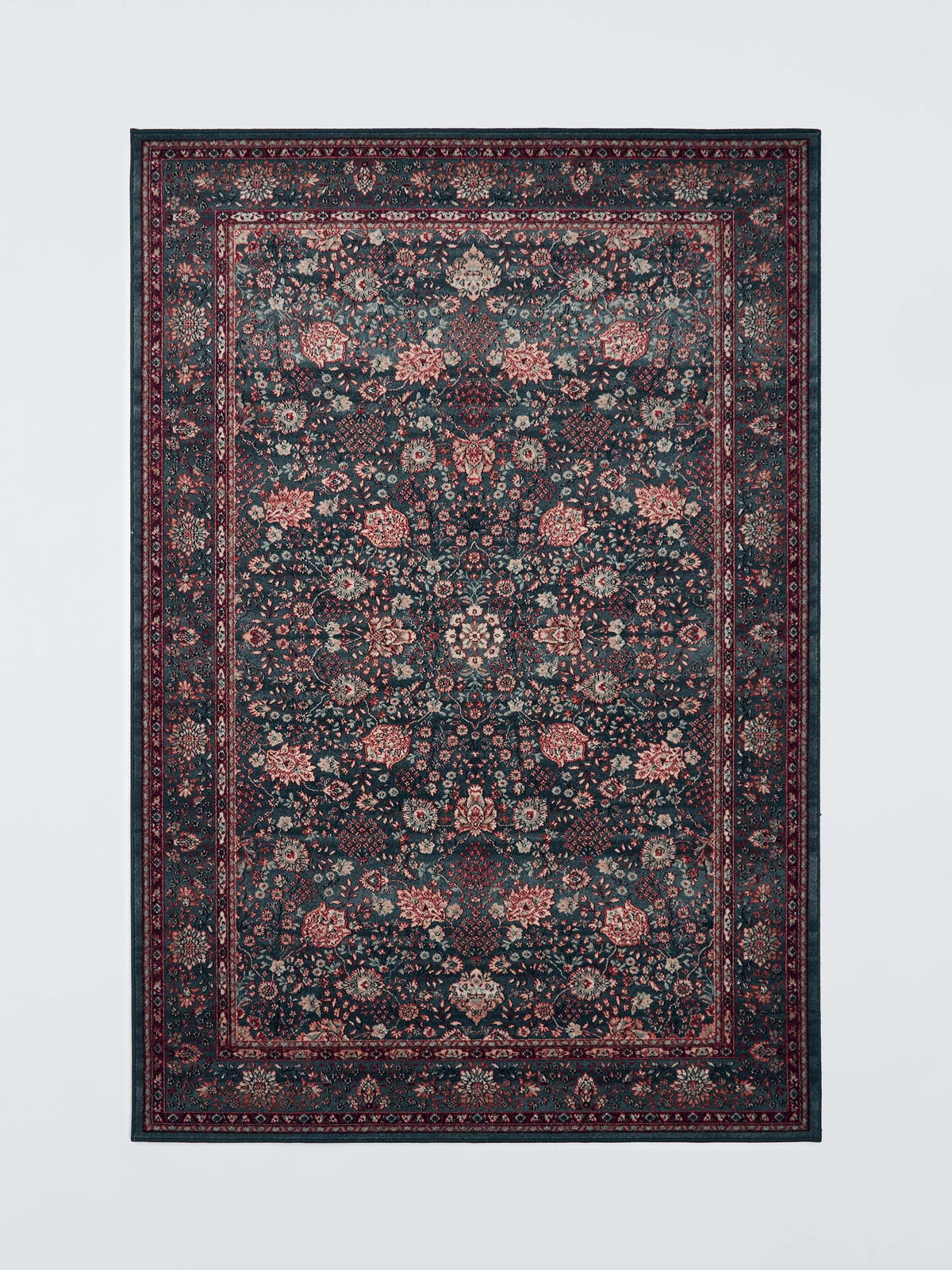 John Lewis Royal Heritage floral rug green 160x240cm, UK version
