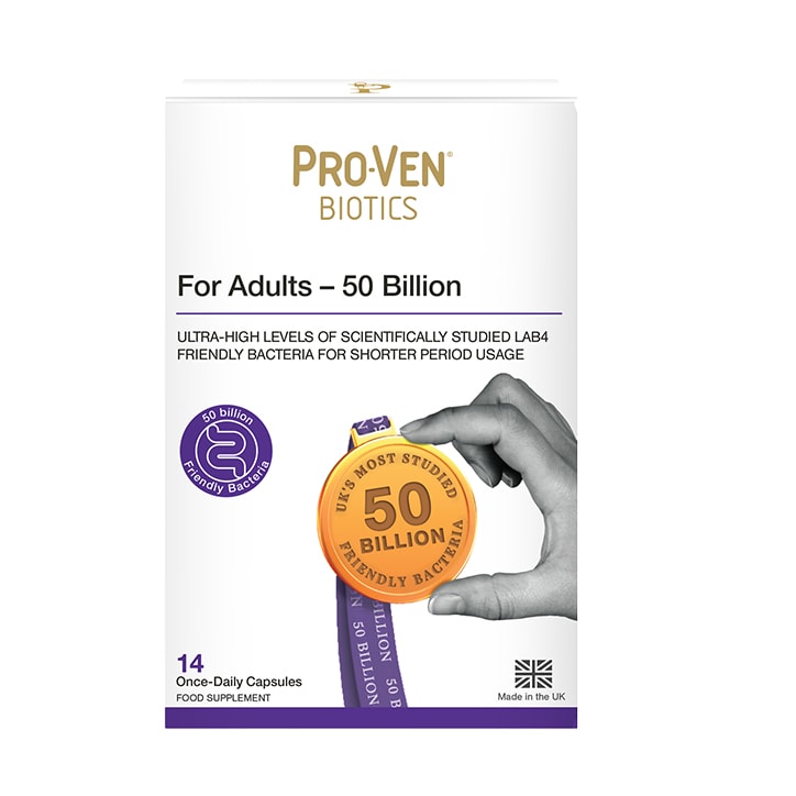 Pro-ven Biotics Adult Acidophilus & Bifidus 50 Billion 14 Capsules