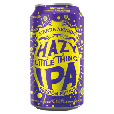 Sierra Nevada Hazy Little Thing IPA 355ml, imported from the UK
