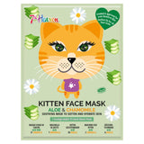7th Heaven Aloe & Chamomile Kitten face mask, UK version