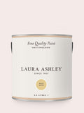 Laura Ashley matt emulsion paint yellows 100ml, UK version
