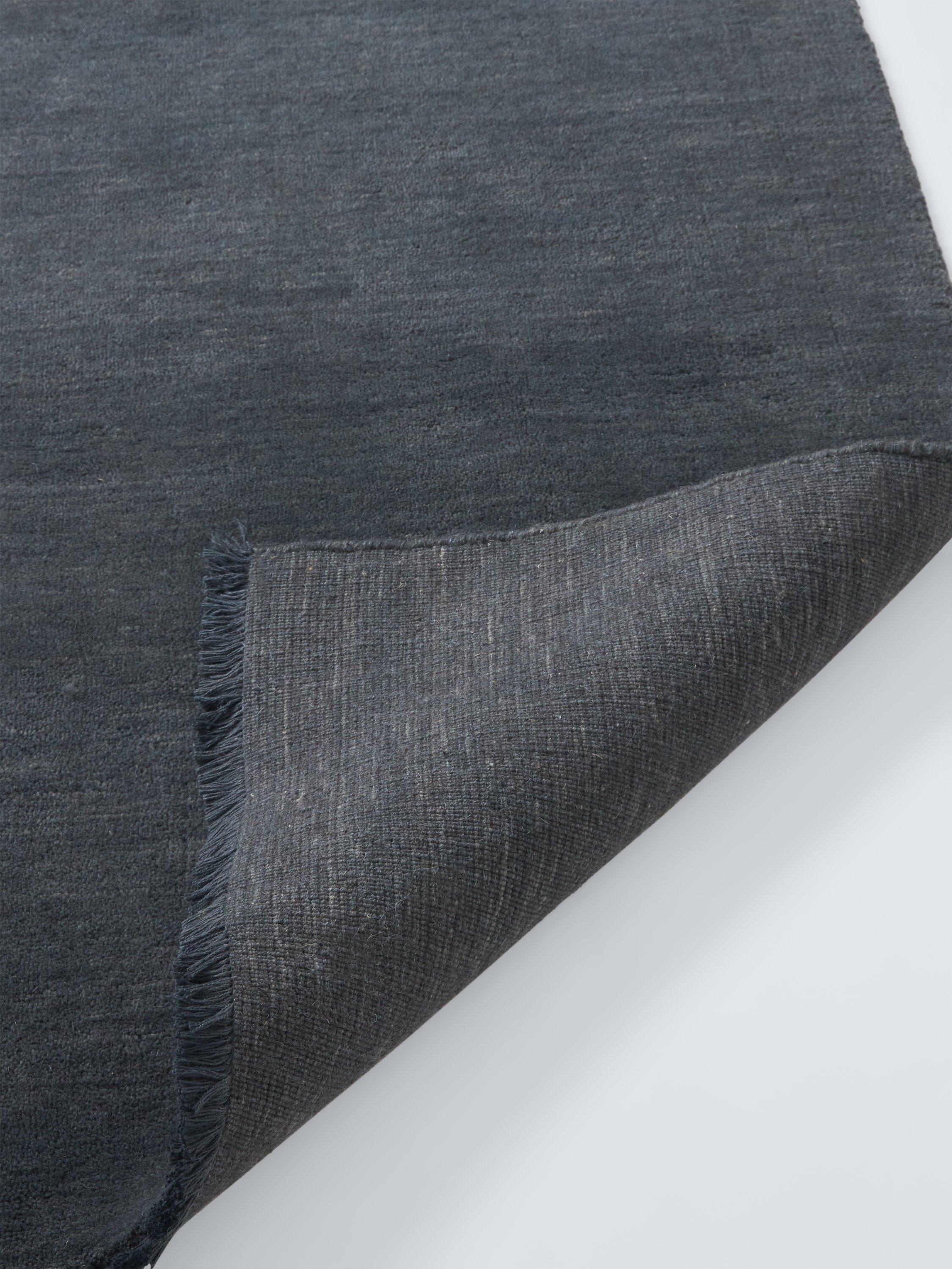 John Lewis plain hand woven New Zealand wool rug, UK version