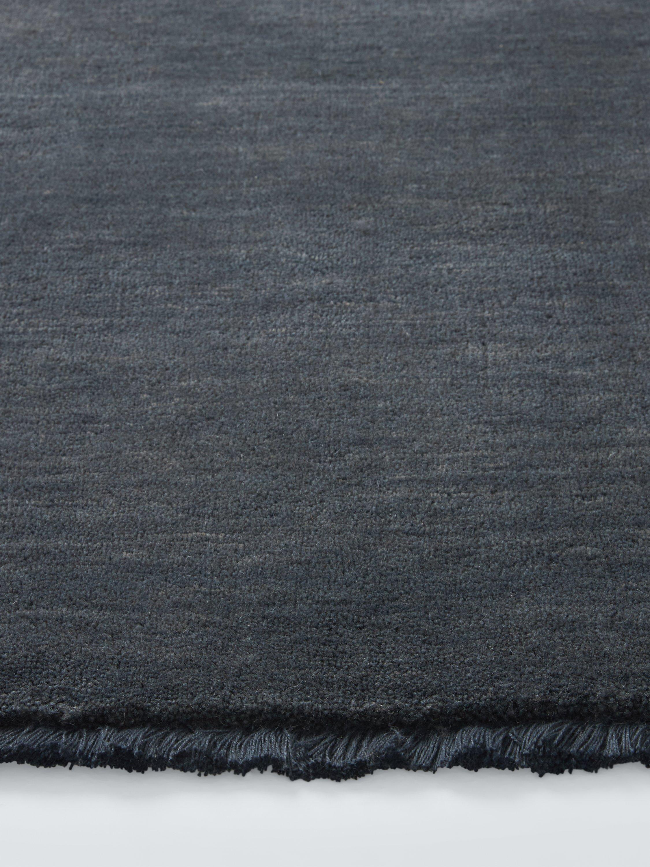 John Lewis plain hand woven New Zealand wool rug, UK version
