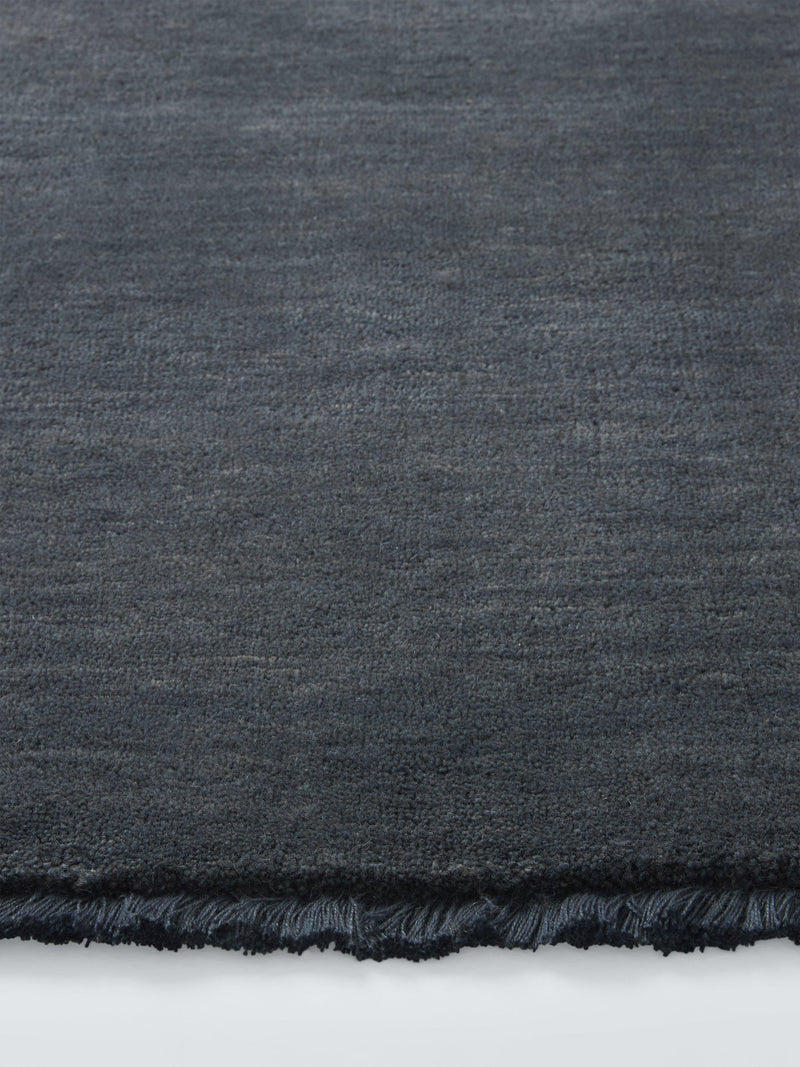 John Lewis plain hand woven New Zealand wool rug, UK version