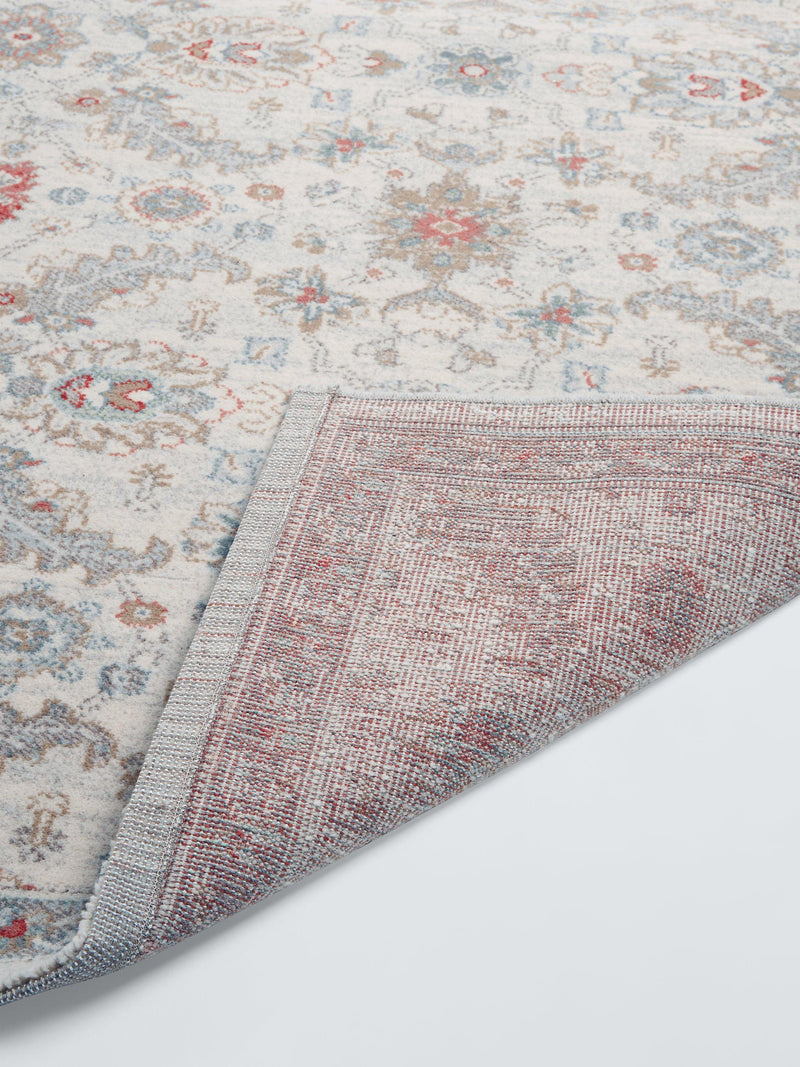 John Lewis Soho floral hand-woven wool rug - British product