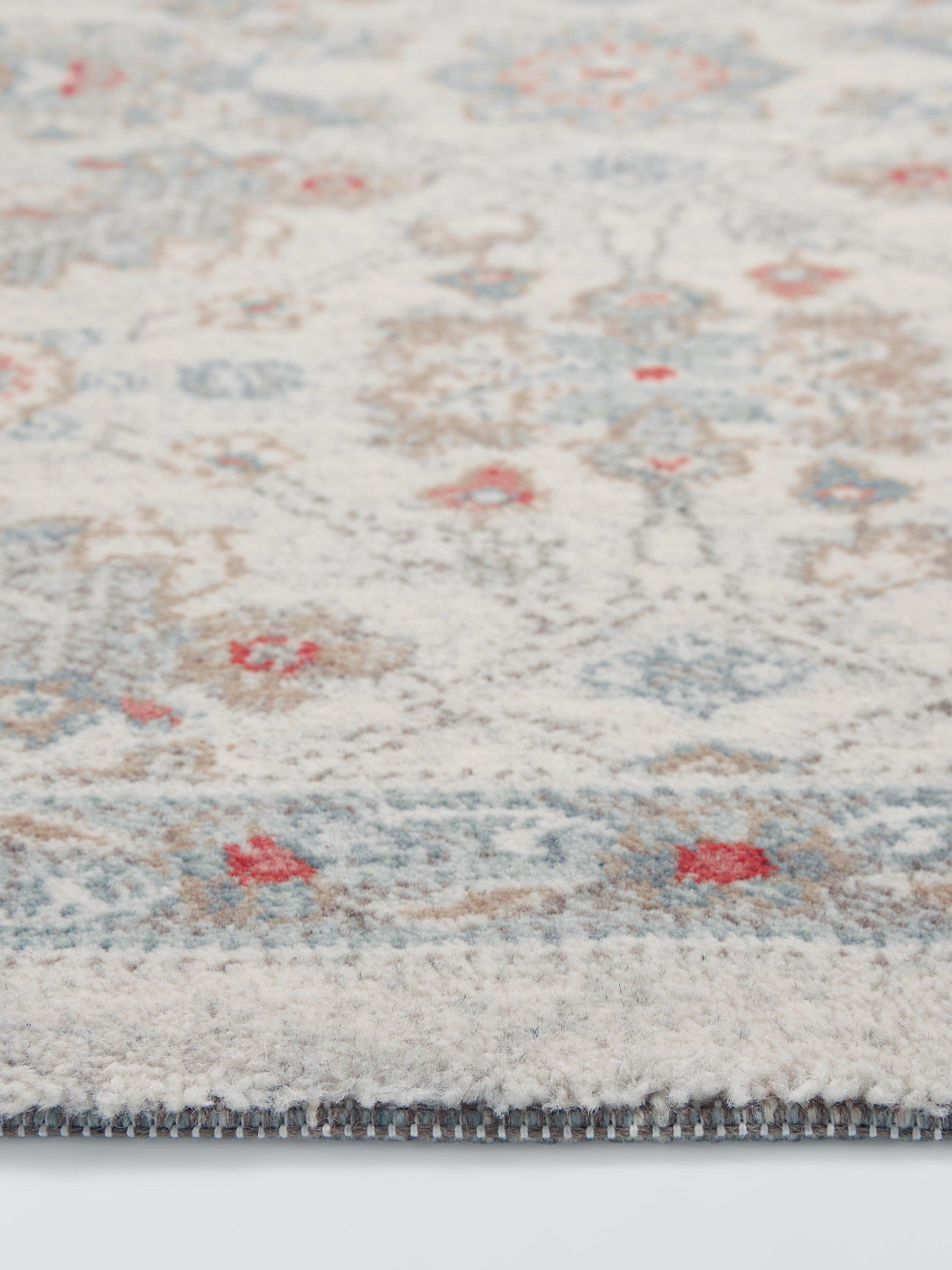 John Lewis Soho floral hand-woven wool rug - British product