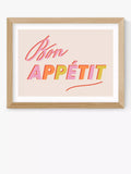 EAST END PRINTS Studio Eleni 'Bon Appetit' Framed Print 40x50cm