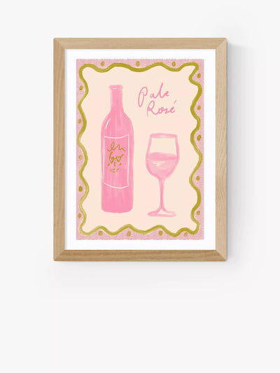 John Lewis EAST END PRINTS Emmy Lupin Studio 'Rosé' Impression encadrée - Acheter en ligne chez McGrocer