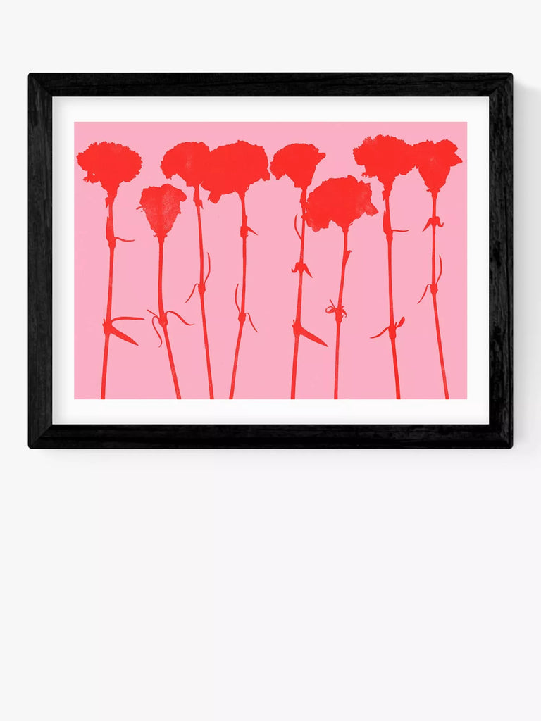 EAST END PRINTS Garima Dhawan 'Carnations III' Framed Print