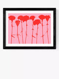 EAST END PRINTS Garima Dhawan 'Carnations III' Framed Print