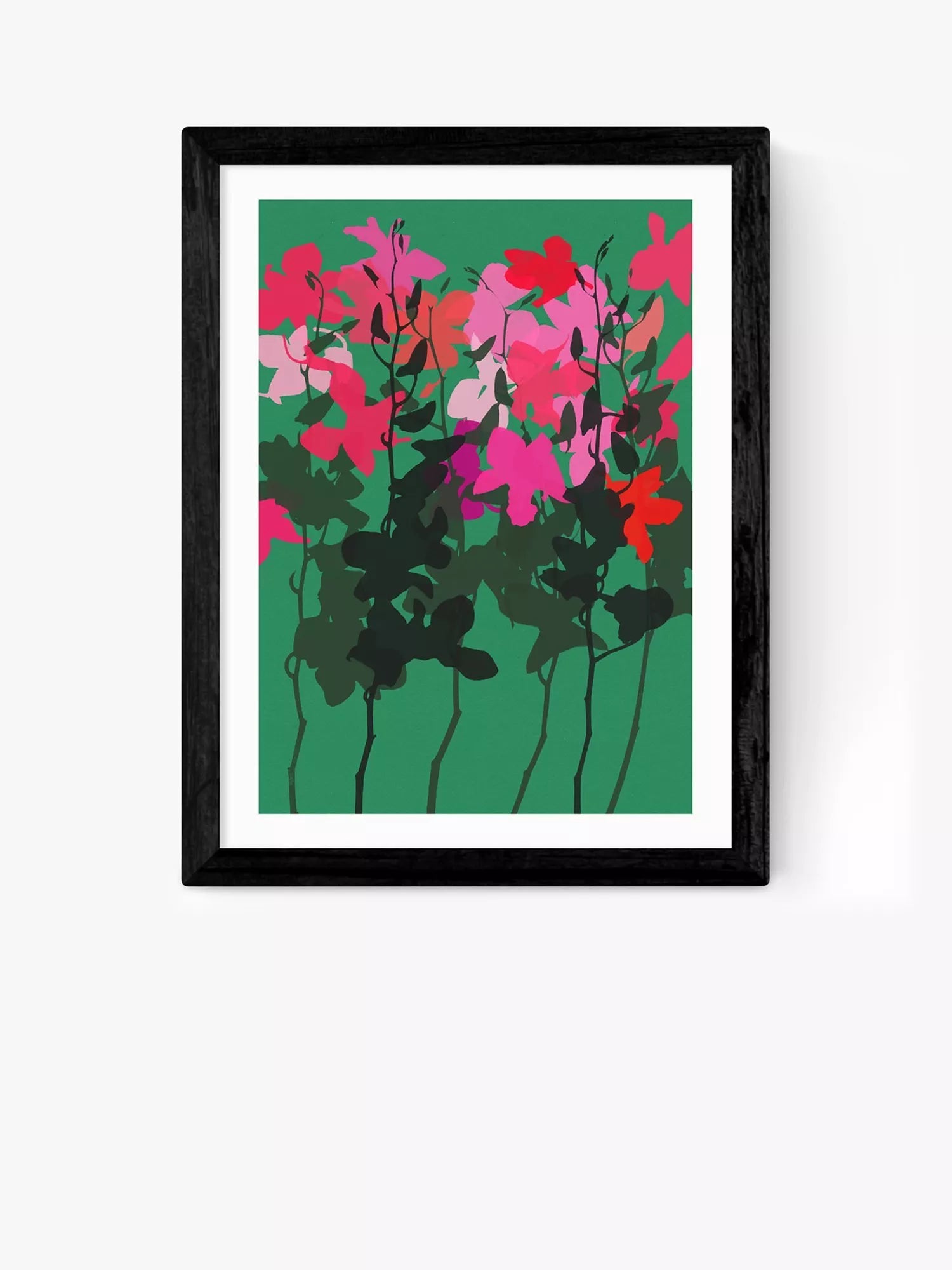 EAST END PRINTS Garima Dhawan Orchids 8 Framed Print 60x80cm