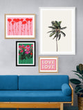 EAST END PRINTS orchids framed print 60x80cm (British brand)